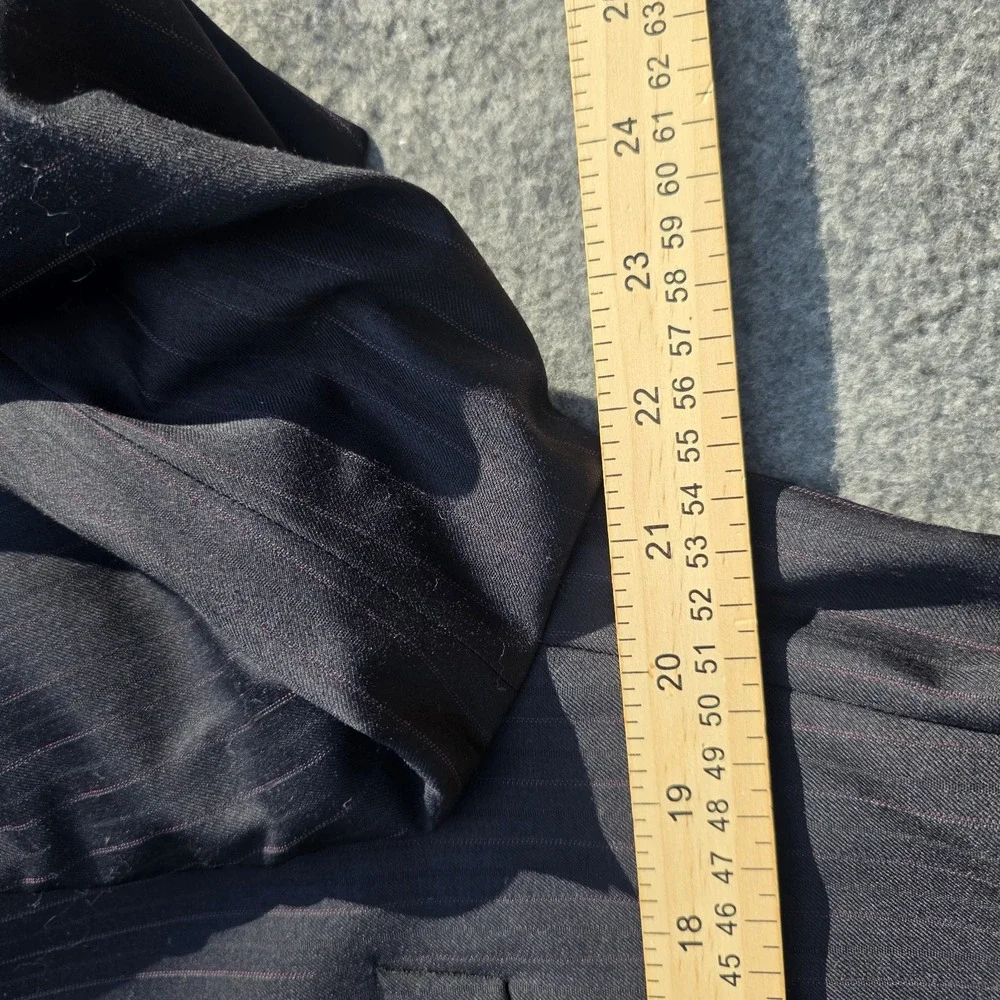 Infinito Collezione men's pinstripe Size 41 R 120s Austrailian Wool Z1